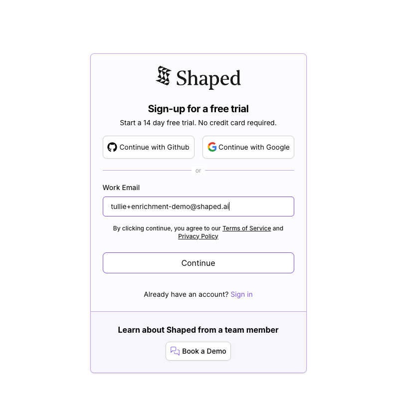 Sign-Up